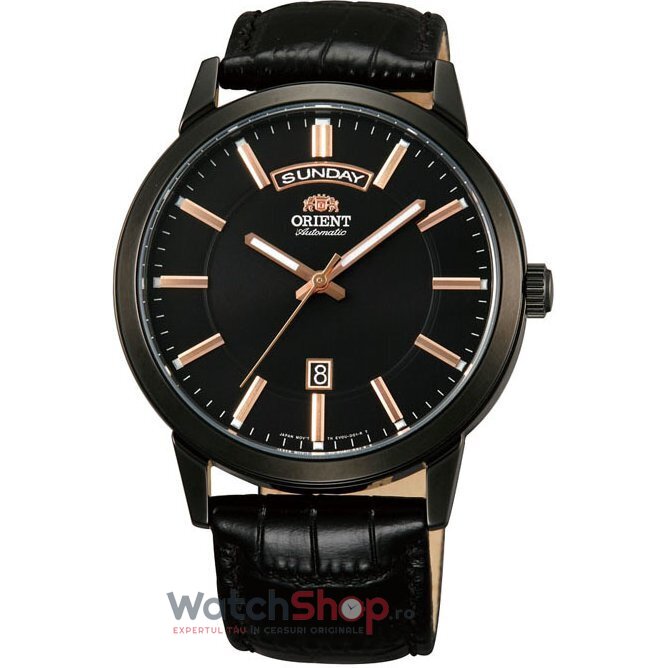 Ceas Casual Orient Barbatesc FEV0U001BH Negru Automatic Original cu Comanda Online