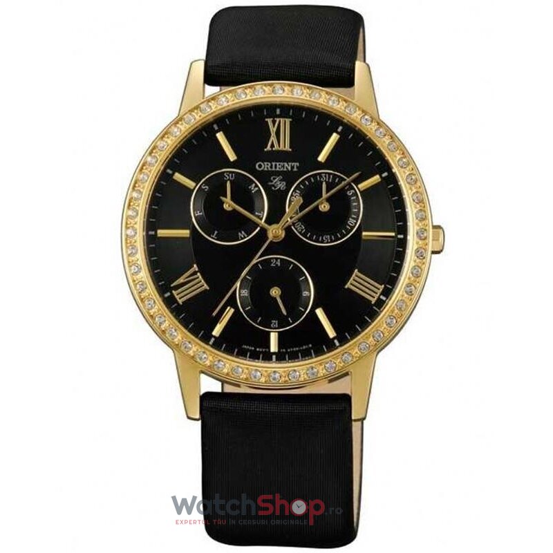 Ceas Casual Orient LADY ROSE FUT0H003B0 Negru de Dama Original cu Comanda Online