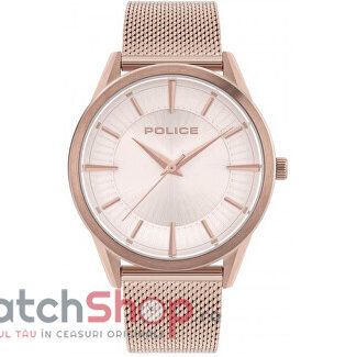 Ceas Casual Police BRITTLE 15690MSR Bej de Dama Original cu Comanda Online