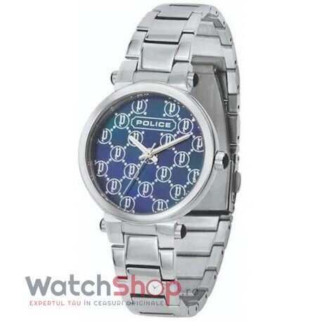 Ceas Casual Police ELOY 14804BS/58M Albastru de Dama Original cu Comanda Online