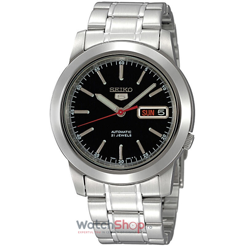 Ceas Casual Seiko Barbatesc SEIKO 5 SNKE53K1 Negru Automatic Original cu Comanda Online