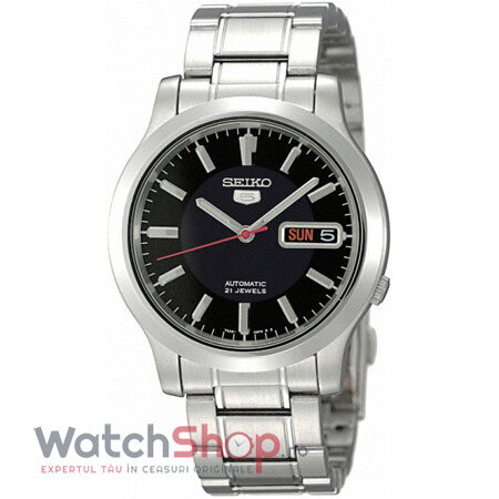 Ceas Casual Seiko Barbatesc SNK795 SEIKO 5 Negru Automatic Original cu Comanda Online