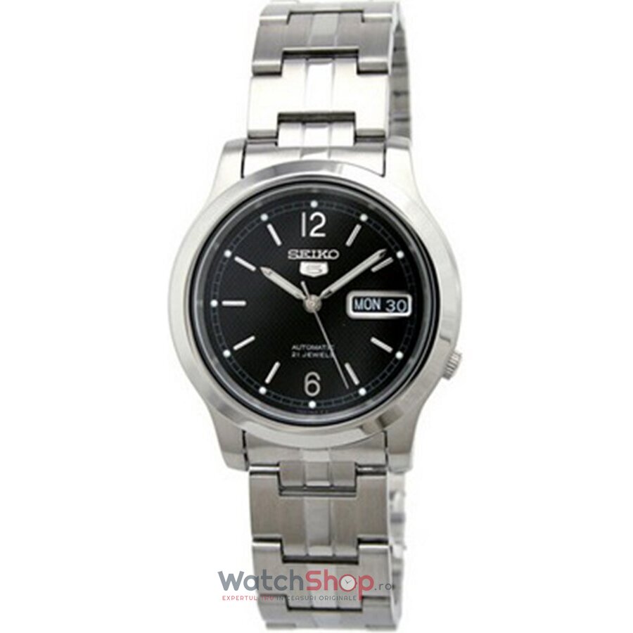 Ceas Casual Seiko Barbatesc SNK799K1 SEIKO 5 Negru Automatic Original cu Comanda Online