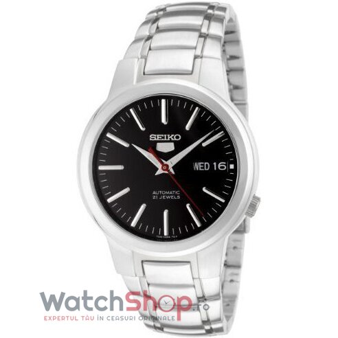 Ceas Casual Seiko Barbatesc SNKA07K1 SEIKO 5 Negru Automatic Original cu Comanda Online