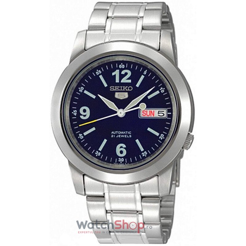 Ceas Casual Seiko Barbatesc SNKE61K1 SEIKO 5 Albastru Automatic Original cu Comanda Online