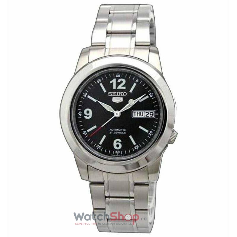 Ceas Casual Seiko Barbatesc SNKE63K1 SEIKO 5 Negru Automatic Original cu Comanda Online