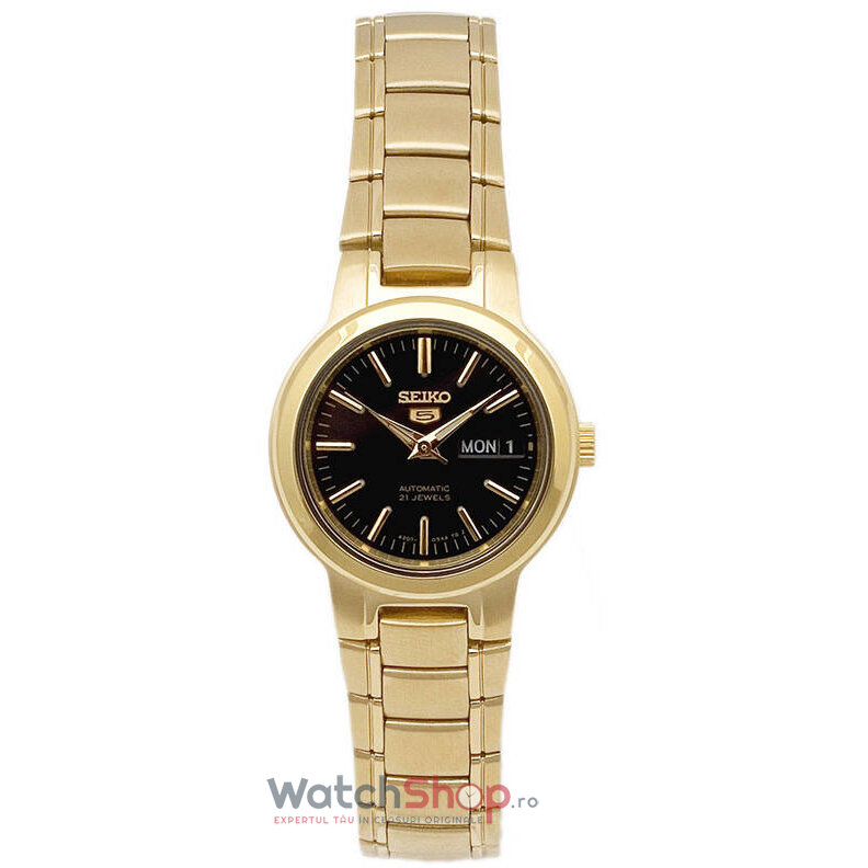 Ceas Casual Seiko SEIKO 5 SYME48K1 Negru de Dama Original cu Comanda Online