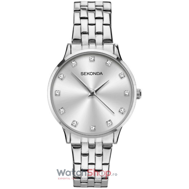 Ceas Casual Sekonda 2960 Argintiu de Dama Original cu Comanda Online