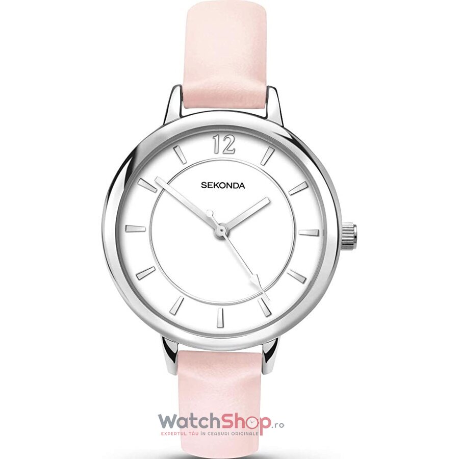 Ceas Casual Sekonda LADIES 2506 Alb de Dama Original cu Comanda Online