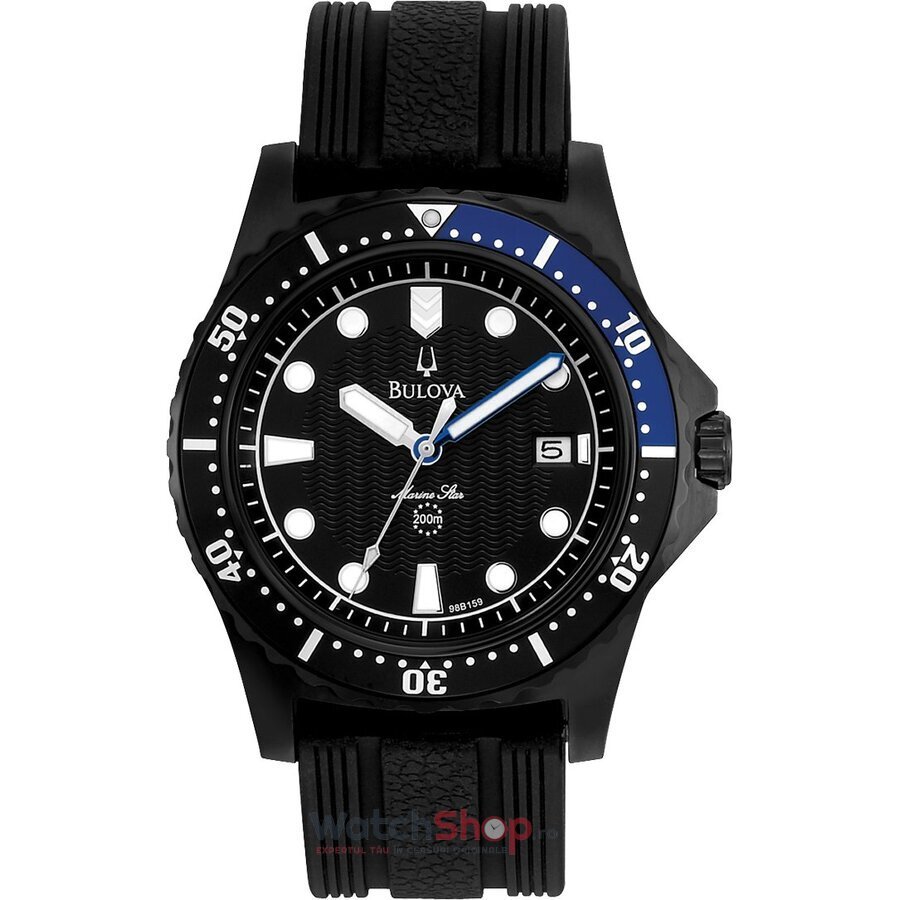 Ceas Casual-Sport Bulova Barbatesc 98B159 Negru Quartz Original cu Comanda Online