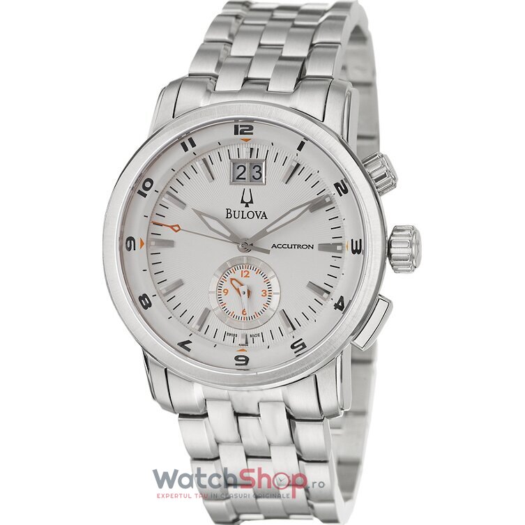 Ceas Casual-Sport Bulova Barbatesc ACCUTRON 63B008 Alb Quartz Original cu Comanda Online