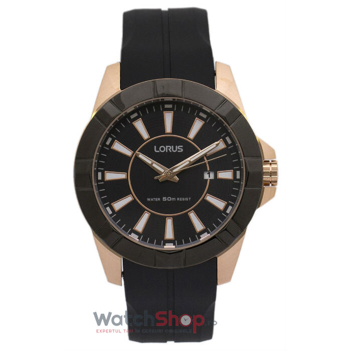 Ceas Casual-Sport Lorus by Seiko Barbatesc S RH992CX-9 Negru Quartz Original cu Comanda Online