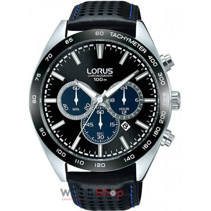 Ceas Casual-Sport Lorus by Seiko Barbatesc S RT309GX-9 Cronograf Negru Quartz Original cu Comanda Online