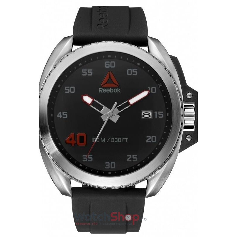 Ceas Casual-Sport Reebok Barbatesc PROTECT STEEL RD-PRO-G3-S1IB-BR Negru Quartz Original cu Comanda Online