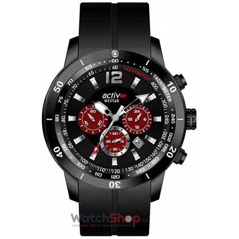 Ceas Casual-Sport Westar Barbatesc ACTIV 9669BBN203 Negru  Original cu Comanda Online