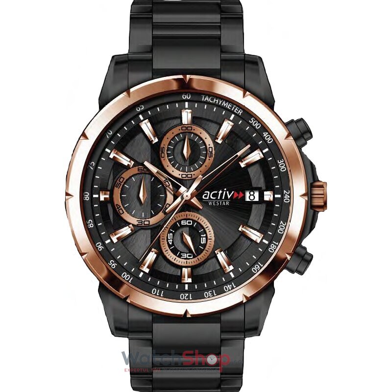 Ceas Casual-Sport Westar Barbatesc ACTIV 9670BPN603 Negru Quartz Original cu Comanda Online