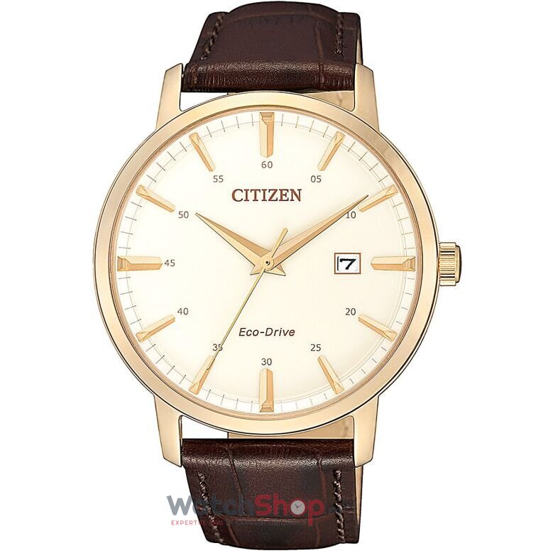 Ceas Citizen Original Barbatesc Casual Alb ECO DRIVE BM7463-12A Eco-Drive cu Comanda Online