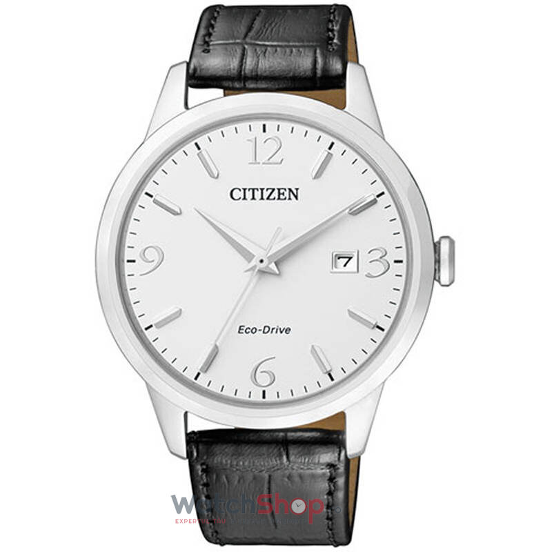 Ceas Citizen Original Barbatesc Elegant Alb BM7300-09A Eco-Drive cu Comanda Online