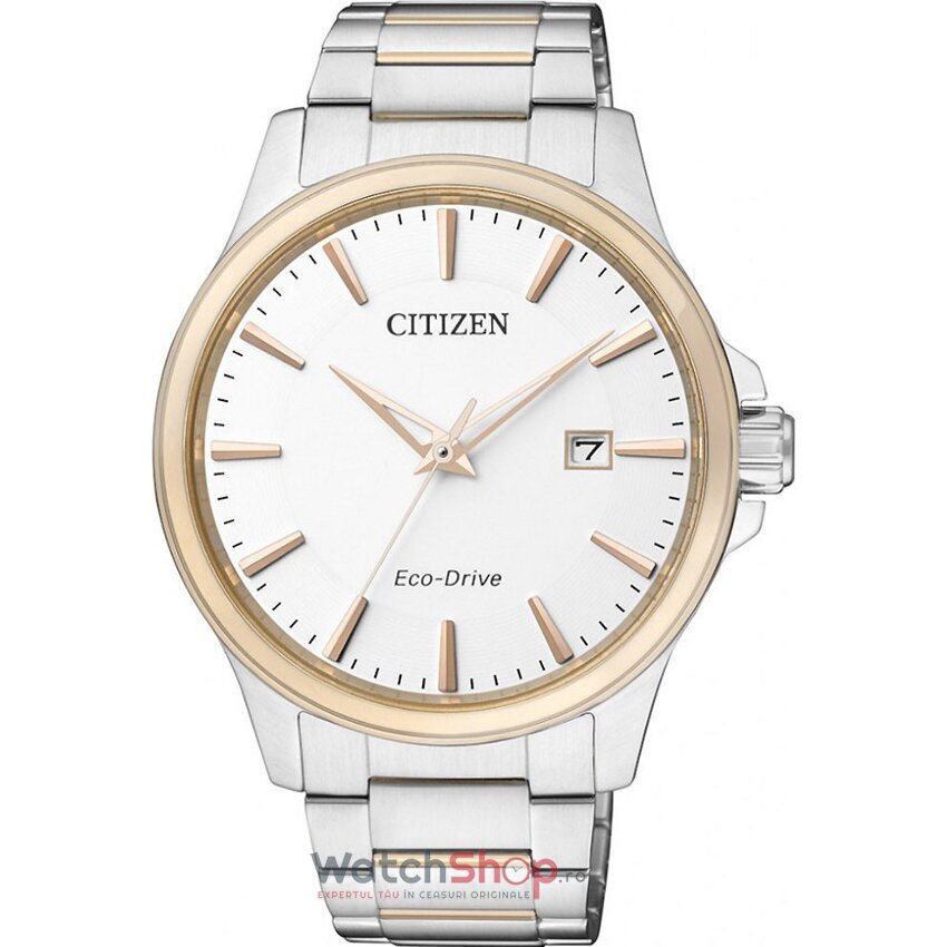 Ceas Citizen Original Barbatesc Sport Alb BM7294-51A Eco-Drive cu Comanda Online