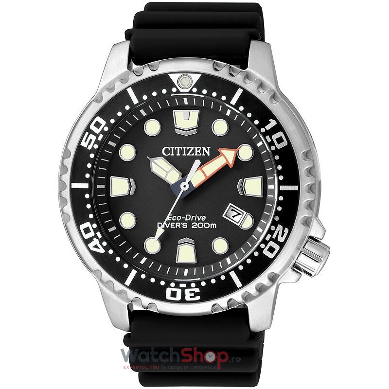 Ceas Citizen Original Barbatesc Sport Negru PROMASTER MARINE BN0150-10E Eco-Drive cu Comanda Online