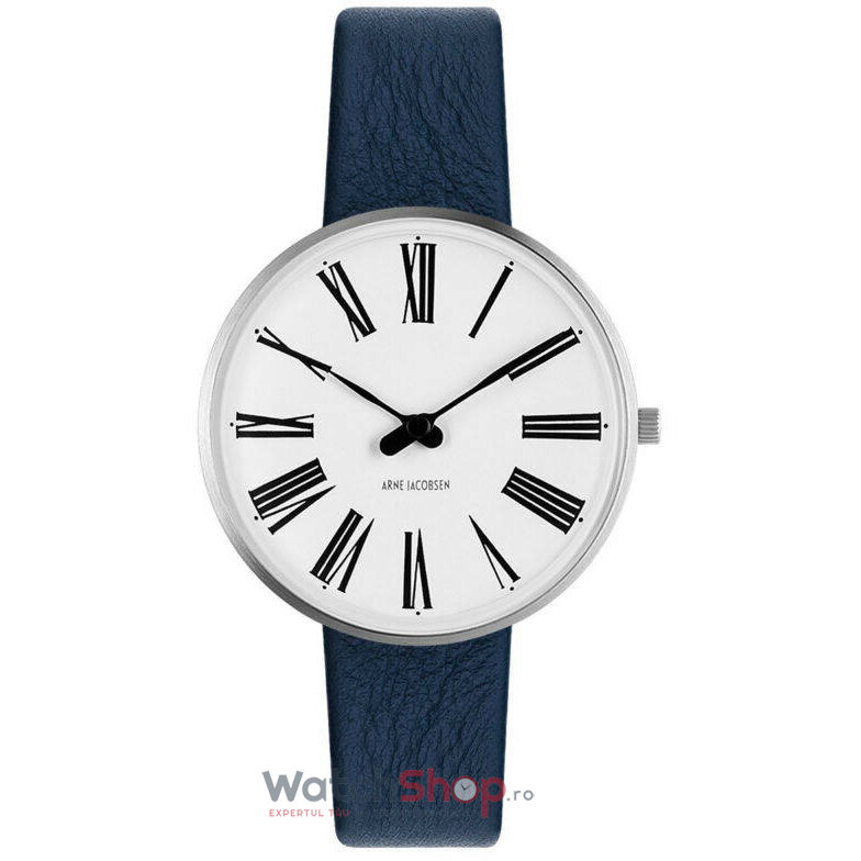 Ceas Dama Arne Jacobsen Casual Alb ROMAN 53301-1604 S Blue Original cu Comanda Online