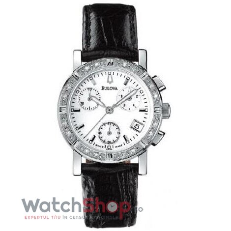 Ceas Dama Bulova Elegant Argintiu ACUTRON 63R36 Original cu Comanda Online