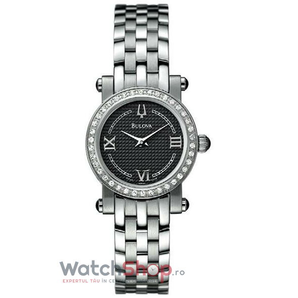 Ceas Dama Bulova Lux Negru 63R20 Original cu Comanda Online