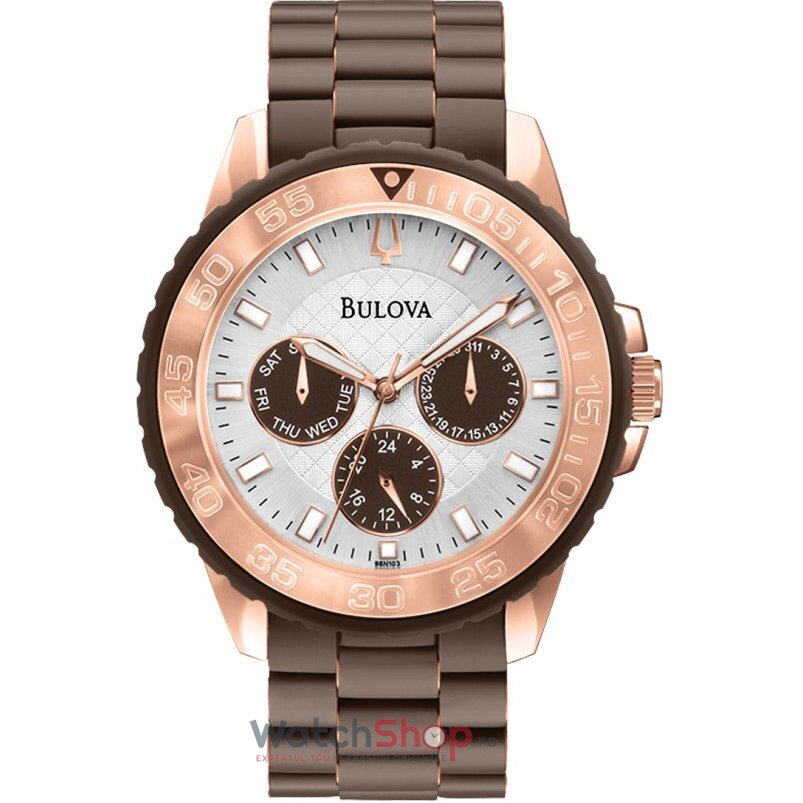 Ceas Dama Bulova Sport Alb 98N103 Original cu Comanda Online