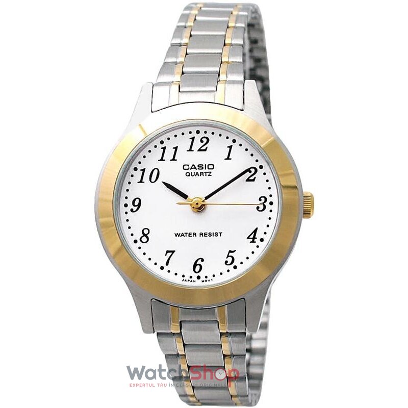 Ceas Dama Casio Casual Alb LTP-1263PG-7B Original cu Comanda Online