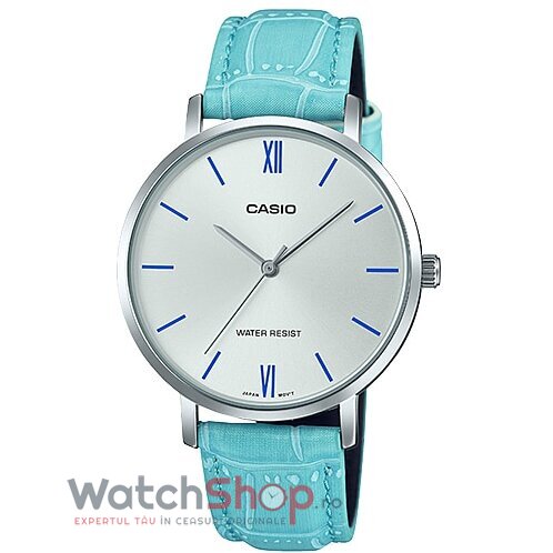 Ceas Dama Casio Casual Argintiu DRESS LTP-VT01L-7B3U Original cu Comanda Online