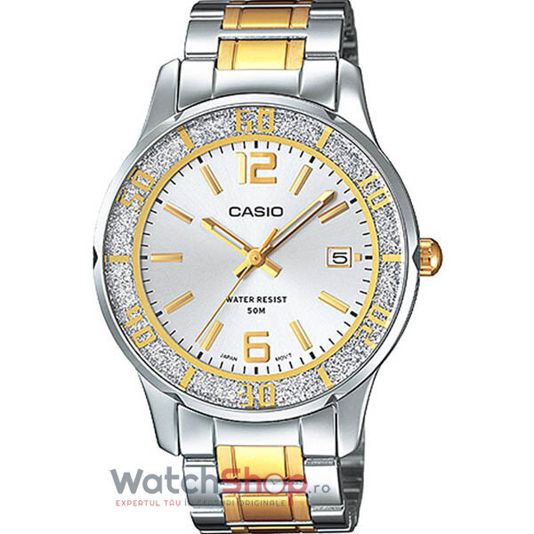 Ceas Dama Casio Casual Argintiu LTP-1359SG-7AVDF Original cu Comanda Online