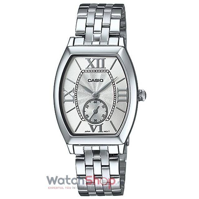 Ceas Dama Casio Casual Argintiu LTP-E114D-7ADF Original cu Comanda Online