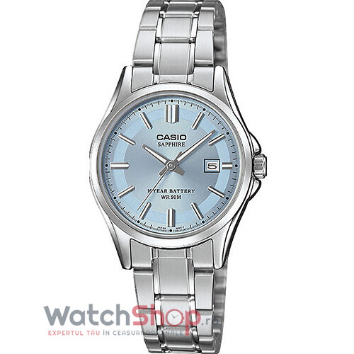 Ceas Dama Casio Casual Bleu LTS-100D-2A1VEF Original cu Comanda Online