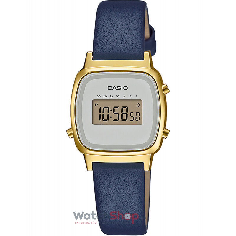 Ceas Dama Casio Casual Gri VINTAGE LA670WEFL-2E Original cu Comanda Online