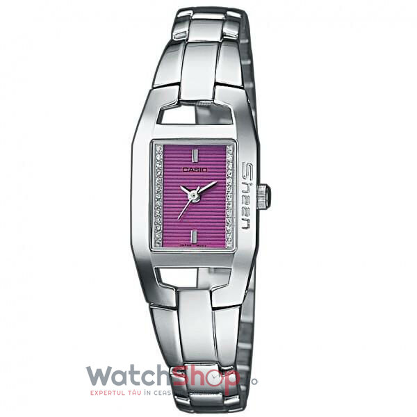 Ceas Dama Casio Casual Mov SHEEN SHN-4003D-6FEF Original cu Comanda Online