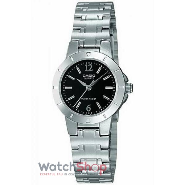 Ceas Dama Casio Casual Negru LTP-1177A-1A Original cu Comanda Online