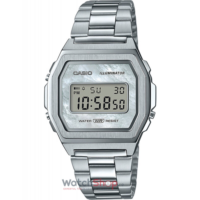 Ceas Dama Casio Casual  VINTAGE A1000D-7EF Retro Original cu Comanda Online