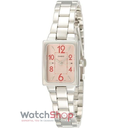 Ceas Dama Casio Fashion Roz LTP-1294D-4ADF Original cu Comanda Online