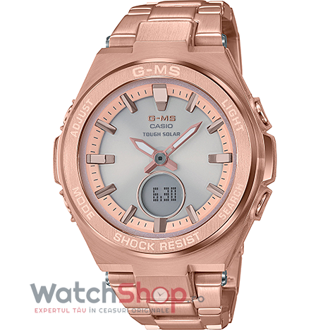 Ceas Dama Casio Sport Alb Baby-G MSG-S200DG-4AER Original cu Comanda Online