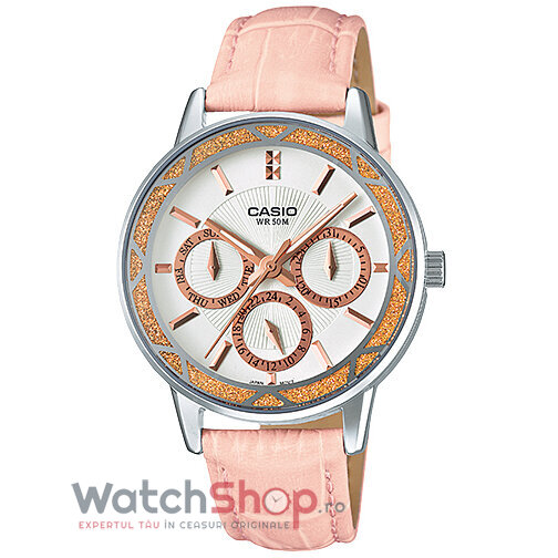 Ceas Dama Casio Sport Alb LTP-2087L-4AVDF Original cu Comanda Online