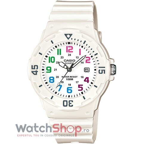 Ceas Dama Casio Sport Alb YOUTH LRW-200H-7B Original cu Comanda Online