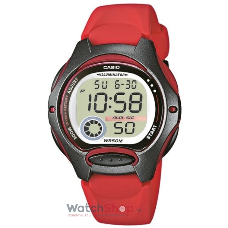 Ceas Dama Casio Sport Alb YOUTH LW-200-4A Original cu Comanda Online