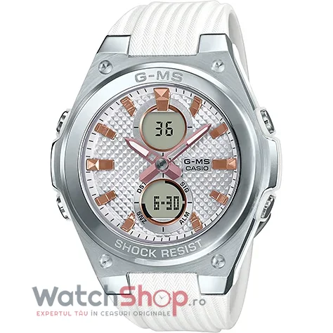 Ceas Dama Casio Sport Argintiu BABY-G MSG-C100-7AER G-MS Original cu Comanda Online