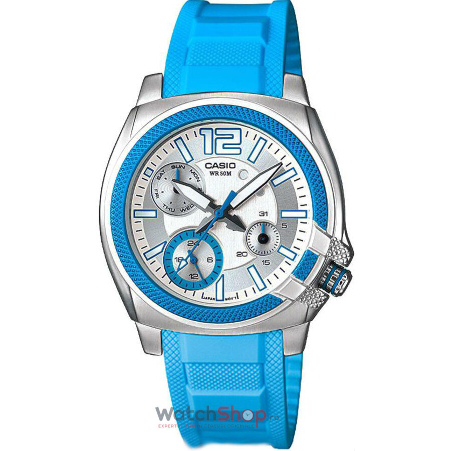 Ceas Dama Casio Sport Argintiu LTP-1320B-2A2VDF Original cu Comanda Online