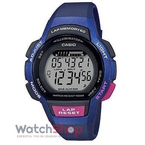 Ceas Dama Casio Sport Gri LWS-1000H-2AVEF Original cu Comanda Online