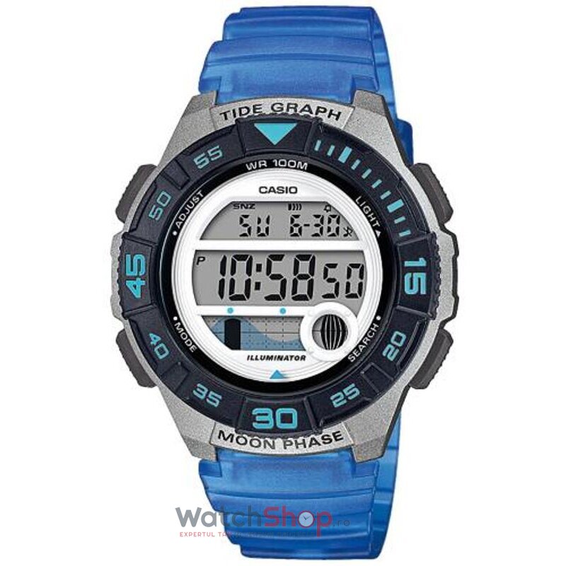 Ceas Dama Casio Sport Gri STANDARD LWS-1100H-2AVEF Original cu Comanda Online