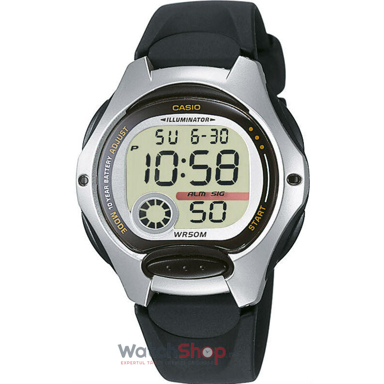 Ceas Dama Casio Sport Gri YOUTH LW-200-1A Original cu Comanda Online