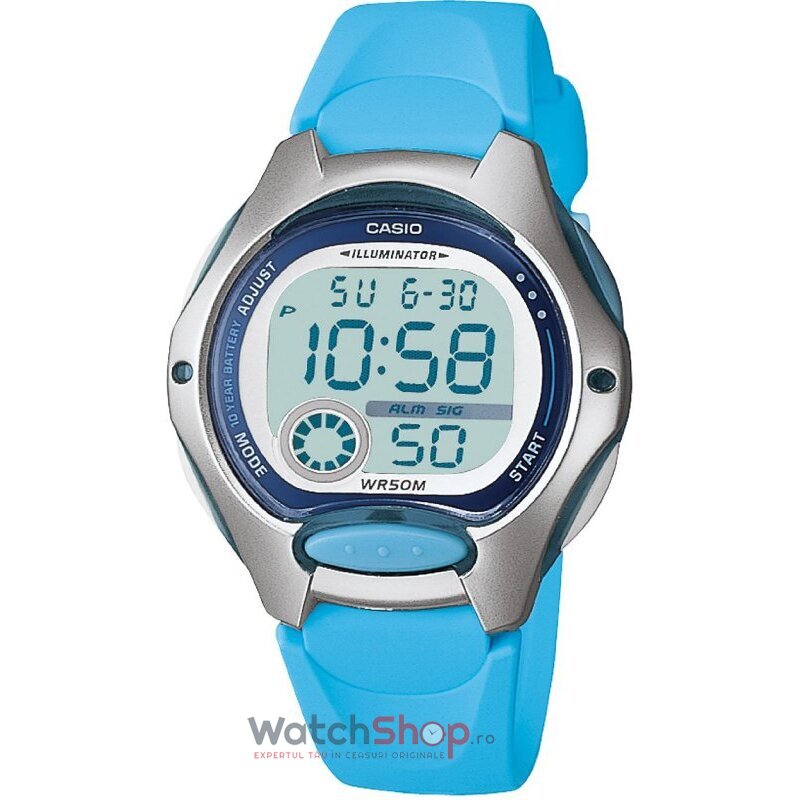 Ceas Dama Casio Sport Gri YOUTH LW-200-2B Original cu Comanda Online