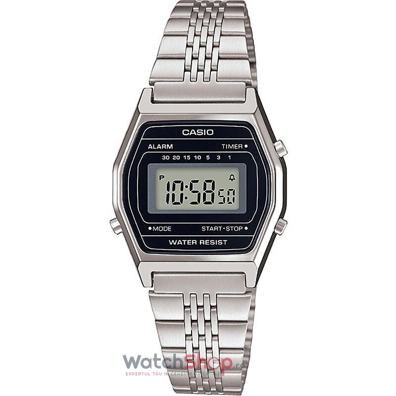 Ceas Dama Casio Sport Negru RETRO LA690WEA-1EF Original cu Comanda Online