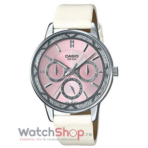 Ceas Dama Casio Sport Roz LTP-2087SL-4AV Original cu Comanda Online